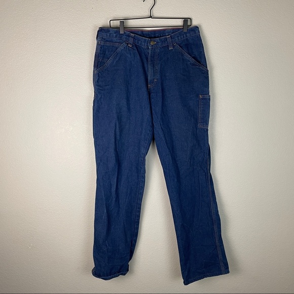 Flame Resistant Denim Pants Mens Size 36 - Picture 1 of 9